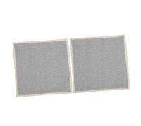 Housoutil Housse de Antidérapante en Coton et Lin 70X70Cm Lot de 2 Protection pour Accoudoirs Couleur Grise Décoration pour Salon