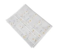 Housoutil Housse De Protection Réfrigérateur De Soins De La Peau Doublures De Réfrigérateur Pour Étagères Couvercle Supérieur Du Four Lave-vaisselle Congélateur Mini Sèche-linge Péva Blanche