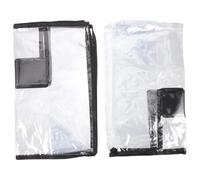 Housoutil Housse de Valise Transparente en PVC 2pcs Protège-Valise Pratique pour Voyage Design Délicat et Protection Renforcée la Poussière et l'eau