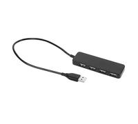 Housoutil Hub USB 2.0 Répartiteur 4 Ports Coque Solide Dissipation Thermique pour Usage Informatique