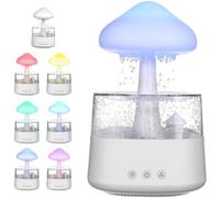 Housoutil Humidificateur de Chambre Nuage Blanc 450ml Abs Pp Usb-c