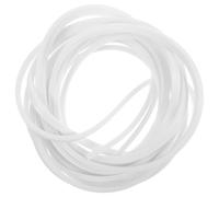 Housoutil Joint D’Étanchéité en Silicone Alimentaire 5 Mètres Flexible et Réutilisable Compatible Couvercles Boîtes à Lunch et Bento Résistant Chaleur et Micro-Ondes Blanc 4X6 MM pour