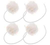 Housoutil Jouet Suspendu pour Chat avec Balle de Rechange, 4 Pièces Peluche | Accessoire Interactif pour Griffoir, Usage Maison ou Poignée de Porte, Divertissement et Exercice, Protection Mobilier