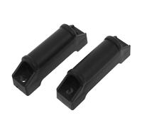 Housoutil Kit 2 Pièces Glissières en Plastique pour Repose-Pieds de Fauteuil Inclinable Patins Antibruit Robustes Fixation pour Fauteuil de Bureau et Gaming Accessoire de Remplacement