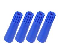 Housoutil Kit Adaptateur de Poignée à Vis 4pcs en Plastique pour Balai et Rouleau de Peinture, Facile à Installer, Connexion à Vis 21,82 Mm pour Nettoyage et Peinture
