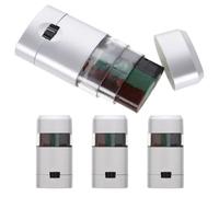 Housoutil Kit de 4 Bâtons de Peinture Camouflage pour Visage en Peinture à L'huile, Application Facile et Retrait Rapide, pour Jeu de Rôle et Fête