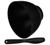 Housoutil Kit de Bol à Masque Facial en Silicone 250ml Bâton, Facile à Nettoyer, Confortable pour Maquillage à Domicile, Outil de Masque Fait Maison pour Femmes