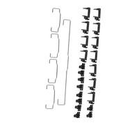 Housoutil Kit de Stabilisateur Barre Stabilisatrice 6,25u en Acier Inoxydable pour Clavier Mécanique Gh60 87 Touches Technologie Professionnelle et Barres Anti-basculement