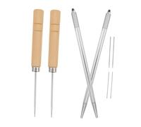 Housoutil Kit Doutils de Coiffure pour Poupée avec Aiguilles et Support de Racines Robuste pour Replantation de Cheveux Accessoires pour Création DIY de Styles Capillaires Poupée