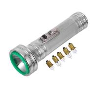 Housoutil Lampe De Poche Vintage À L'Ancienne Torche Portable En Fer Style Années 80 Avec Ampoules Multiples Lampe De Poche Nostalgique Pour Photographie Et Usage Extérieur