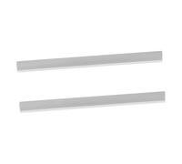 Housoutil Lèvres de Pelle à Poussière en Caoutchouc 28 CM, Lot de 2 Bandes de Rechange, Accessoires pour Entretien de Sols et Bureaux, Élimination Précise des Poussières