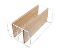 Housoutil Libraides à Double Couche Étagère à Livres Plateau De Bijoux De Maquillage Support De Support D'assaisonnement à La Maison Rack D'épice De L'armoire Plateau Multifonction Le Fer