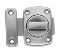 Housoutil loquet de Serrure de Porte Serrure Porte Interieure verrou Porte Interieure Verrouillage de la Porte de l'hôtel à l'épreuve des Enfants loquet de Porte de Toboggan Silver