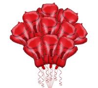 Housoutil Lot De 10 Ballons Décoratifs En Forme De De Boxe Décorations De Boxe Articles De Fête D'Anniversaire Sur Le Thème De La Ballons De Sport