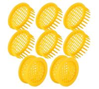 Housoutil Lot de 10 Cages à Abeilles en Plastique pour Élevage de Reines Bases d'Incubation Légères et Solide Outils Apicoles Pratiques pour Matériel Apiculture et Équipement Protection