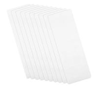 Housoutil Lot de 10 Pochettes Plastiques Transparentes, Protection pour Marque-Pages, Accessoires pour Organisation, Rangement et Activités DIY