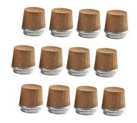 Housoutil Lot de 12 Bouchons de Rechange pour Bouilloire en Bois Naturel Bouchon Étanche pour Bouteille Isotherme Diamètre 37-4 CM Isolation Hermétique Écologique et Résistante