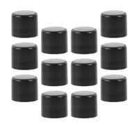 Housoutil Lot de 12 Embouts en Plastique Noir pour Tiges de Foot, Installation Facile, Compatible Plupart des Tables de Football de 0,5 à 0,7 Mètre, Accessoires Indispensables
