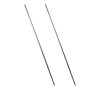 Housoutil Lot de 2 Barres de Commande en Fer 8 Mm de Diamètre X 44 Cm pour Foot de Table 0,5 M, Poignées de Rechange Solide et Compatibles pour Accessoires Foot et Jeu D’Arcade