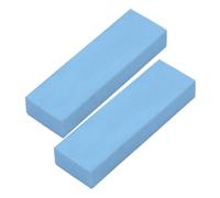 Housoutil Lot de 2 Gommes à Récurer Inoxydables Cuisine, Détachant Anti-calcaire et Anti-rouille, Nettoyant pour Poêles en Fonte et Surfaces Délicates, Accessoire de Nettoyage Quotidien