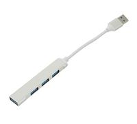 Housoutil Lot De 2 Hubs USB pour Ordinateur Portable Hub Dextension USB 5 Gbit/s Hub Multifonction pour Clavier Souris Alliage Daluminium USB 30/20/11