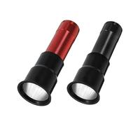 Housoutil Lot de 2 Mire-Œufs Portables LED Rouge et Noir Lampe de Mirage pour Œufs de Poule Canard et Oie Testeur d'Œufs Rechargeable Matériel d'Incubation Léger et Précis pour Usage