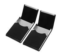 Housoutil Lot De 2 Porte-Cartes De Visite en Métal pour Nouveaux Entrepreneurs pour Entrepreneurs pour Hommes pour Hommes d'affaires pour Hommes