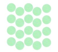 Housoutil Lot de 20 Balles de Ping-Pong Lumineuses en Abs Blanches, Rebond Élevé et Réutilisables, pour Jeux Extérieurs Nocturnes et Événements en Plein Air