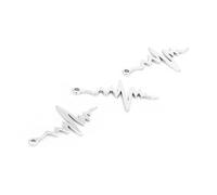 Housoutil Lot De 20 Breloques En Pour Colliers Bijoux Pendentifs Breloques En Breloques En Vrac Breloques En Acier Inoxydable Mini Breloques En Vrac Pendentifs En