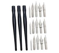 Housoutil Lot De 3 Sets De Stylos à Réglette Ajustable Stylos De Masquage Liquide Pointes Variées Outils De Peinture Aquarelle Pour Artistes Et Amateurs De Dessin