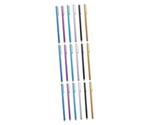 Housoutil Lot De 3 Stylets Rétractables À Pointe en Fibre pour Écran Tactile pour Téléphone Tablette Remplacement Rapide Écriture Fluide 6 Pièces X 3