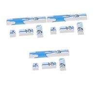 Housoutil Lot De 3 Touches De Clavier Mécaniques en Pbt Résistantes Aux Rayures Design Élégant Installation Rapide 4 Pièces X 3