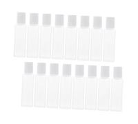 Housoutil Lot de 30 Petites Bouteilles Ménagères en Polypropylène Bouchon à Vis Étanche Mini-Flacons Multifonction pour Liquide d'Entretien des Lentilles de Contact Accessoires de Voyage