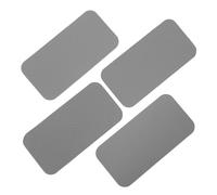 Housoutil Lot de 4 Coussins Anti-Vibrations en TPE Gris 34x17x0,6 Cm pour Machine à Coudre, Tapis de Pédale Antidérapant Portable, Amortisseur de Bruit pour Couture à Domicile, Accessoires