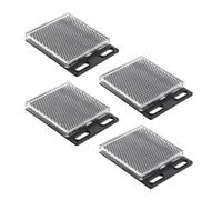 Housoutil Lot de 4 Panneaux Réflecteurs Rétroréfléchissants Modèle 08 en Matériau Miroir pour Capteurs Photoélectriques Accessoire de Remplacement Compatible Effet Réfléchissant pour