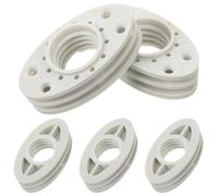 Housoutil Lot de 5 Petits Becs Verseurs Étanches Gris pour Paquet d'Eau Chaude Accessoires Universels en Plastique Compatibles Bouillottes Remplissage Rapide et Nettoyage Facile Usage