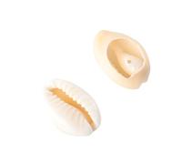 Housoutil Lot de 50 pendentifs en forme d'escargot pour fabrication de colliers et boucles d'oreilles - Accessoires uniques en coquillage naturel pour travaux manuels et décoration