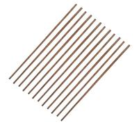 Housoutil Lot de 6 Paires de Baguettes en Bois de Poulet 42 CM Extra Longues sans Cire ni Peinture Antidérapantes et Résistantes à la Chaleur pour Fondue Chinoise Friture Cuisine