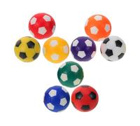 Housoutil Lot de 9 Ballons de Foot de Remplacement Multicolores 1,42 Pouces pour Foot de Table Standard, Accessoires de Jeu de Table Football Adaptés pour Maison et Loisirs, Légères