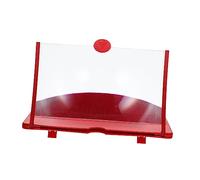 Housoutil Loupe D'écran de Téléphone Portable Créative en Abs, Amplificateur Compact pour Agrandir L'écran des Smartphones, Lecture de Livres et Journaux