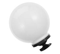 Housoutil Luminaire Exterieur Globe Blanc Cache Luminaire Decoratif Acrylique Pour Lampadaire Exterieur Eclairage Jardin