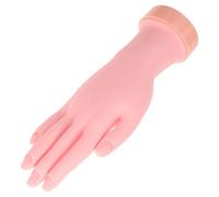 Housoutil Main D'entraînement Pour Ongles Acryliques Flexible Support Stable, Taille Moyenne, Pratique Pour Débutants Et Professionnels De Nail Art, Usage Formation Manucure à Domicile
