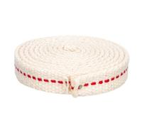 Housoutil Mèche de Lampe à Pétrole en Coton 15 CM X 1 M Rouleau Mèche Plate pour Lampe à Huile Accessoire Polyvalent Lanterne et Brûleurs Professionnels