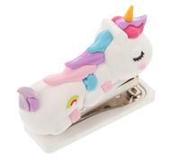 Housoutil Mini agrafeuse mignonne pour la maison, le bureau, la papeterie décorative portable pour les étudiants pour agrafer plusieurs modèles compacts et portables