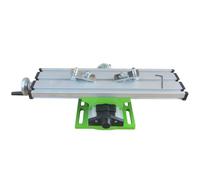Housoutil Mini Étau de Précision pour Fraiseuse Table Croisée à Glissière Xy Réglable Alliage Aluminium Compatible Perceuse Colonne Étau Établi Polyvalent pour Atelier