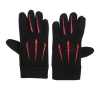Housoutil Moufles de Moto Hiver Homme Femme Imperméables, Coupe-Vent, Rouge | Polyester Isolé, Compatibilité Tactile, Usage Route en Saison Froide, Style Mode, pour Conduite et Motocross