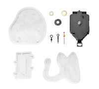 Housoutil Moule à Horloge Chat en Silicone pour Résine Époxy, Kit Créatif Mécanisme de Mouvement et Cadran à Chiffres Arabes, pour Bureau ou Table de Chevet