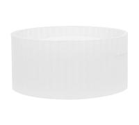 Housoutil Moule en Silicone Géométrique Blanc pour Pot de Fleurs et Bougeoirs en Ciment, Usage Polyvalent pour Artisanat Créatif et Décoration Intérieure DIY