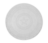 Housoutil Moule Silicone Forme Miroir Divination pour Résine Époxy DIY Créatif Simple et Réutilisable pour Bricolage Astrologie Constellation