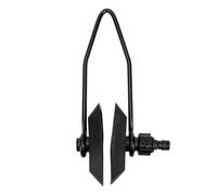 Housoutil Nettoyant pour Moteurs de Yacht Noir, Rince-Moteur Hors-Bord Manchon Carré, Accessoire Bateau pour Rinçage Rapide, Compatible Prises d'eau Latérales, Outil de Nettoyage Marin